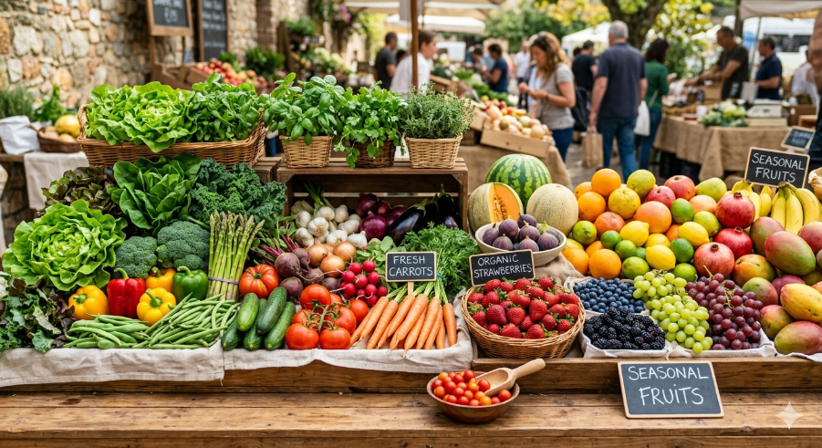 Vegetables & Fruits