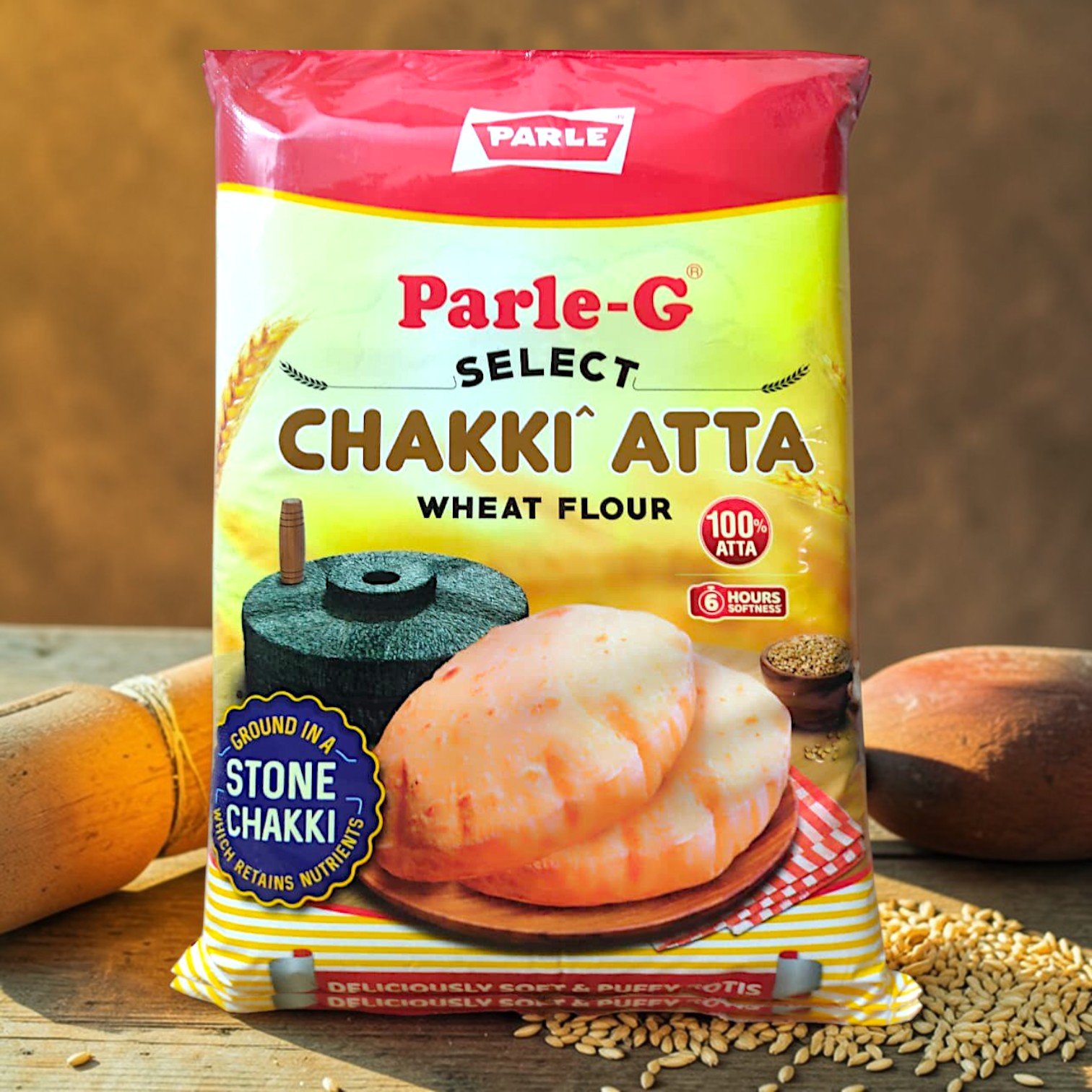Parle-G Select Chakki Atta, 5KG Bag