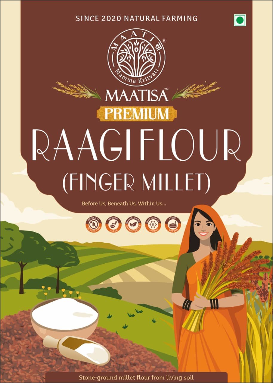 PREMIUM RAAGI FLOUR (FINGER MILLET)