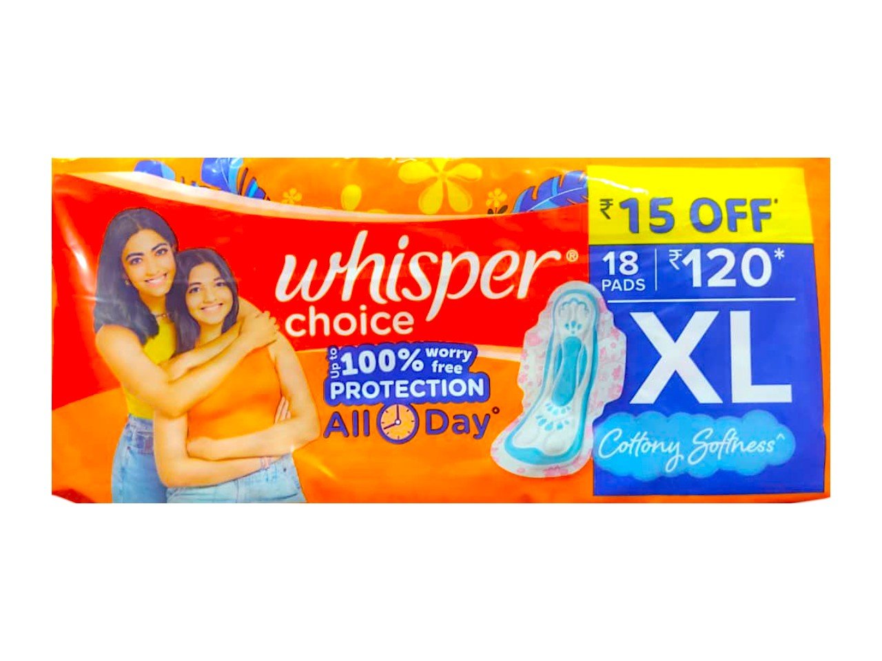 Whisper Choice XL , 18 Peds